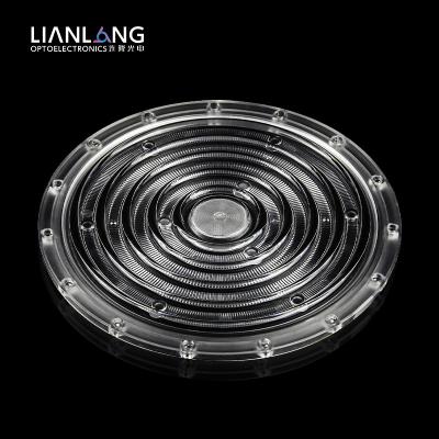 China For Led Lighting Custom 60 Degree Led Lens High Bay Light Lens High Transmittance for sale