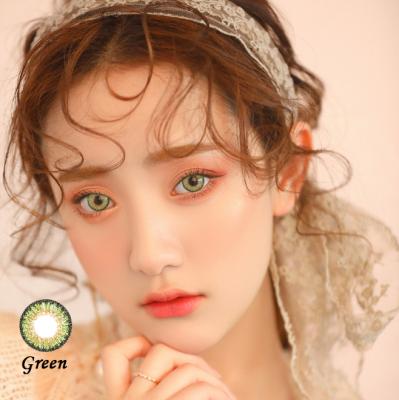 China American Bestselling Super Natural 14.2mm Yearly Style Eye Cosmetic 12 Color Contact Lenses Premium Lenses for sale