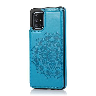 China Multi Card Holder + Photo View + Stand Funtion Vintage Mandala Flower Wallet Leather Phone Case for Samsung S7 EDGE S8 with Card Holder, Kickstand Leather Case for Samsung for sale