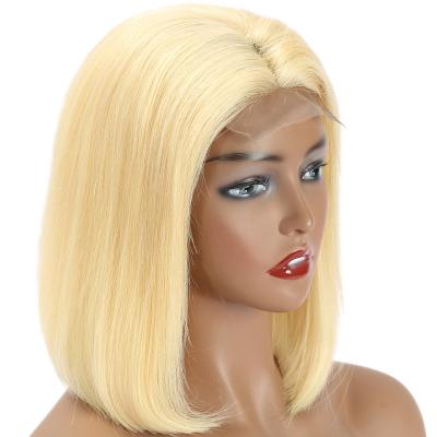 China Excellent Blonde 613 Bob Lace Wig, Lace Front Bob Wig, Virgin 10a Blonde 613 Lacefront Bob Wig Swiss Quality 4x4 Hd Short Swiss Lace Wig for sale