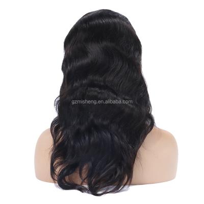 China Best Selling Malaysian Curly Body Wave Full Lace Wig With Baby Hair, New Illusion Pulled Doubl Lace Wig, Curly Full Lace Virgin Hair Wig for sale