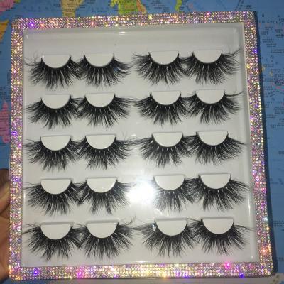 China Glow in the Dark Hot Selling Siberian Dramatic Real 25mm 3D Mink Eyelashes Mink Eyelashes with Custom Box for sale