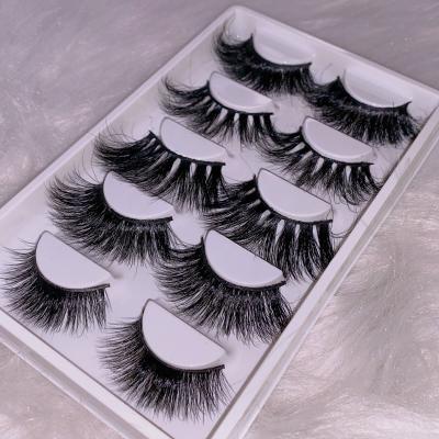 China Sensitive High Quality Private Label 100% Real Mink Lashes Wholesale 3d 5d Mink Eyelashes Fake Vendor for sale