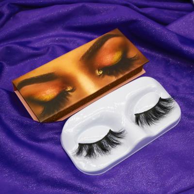 China Long 100% Real Natural Handmade Mink Lashes 3d False Mink Eyelashes Siberian Seller for sale