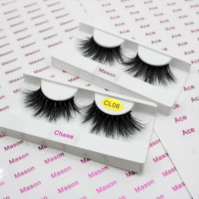 China 3d stickers brand private label stickers whips box stickers eyelash box custom private label for sale