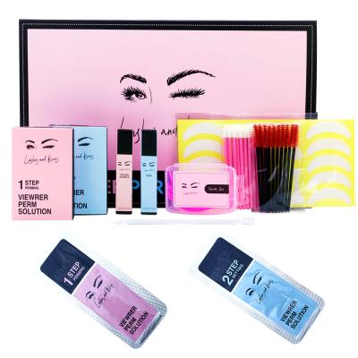 China 2020 new high quality plastic eyelash lifting set box, special eyelash ironing set for novice for sale