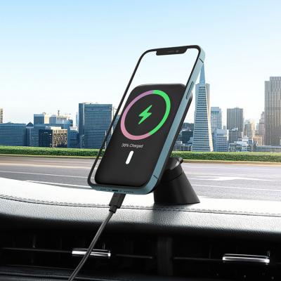 China SHANPIN 15w Mobile Phone Charger Car Air Vent Mount Magnetic Wireless Fast Newcomers 2021 New Products for sale