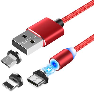 China MP3/MP4 player SHANPIN player usb cabo cavo magnetico cabos 3 data 3 kabel tipo c magnetico usb cabo for sale