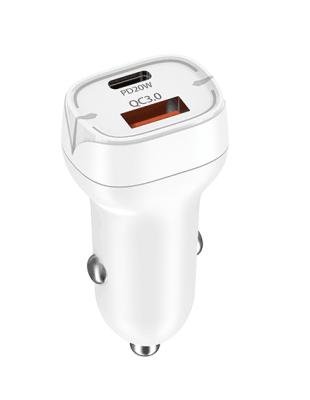 China Wholesale Dual Port Type-C Super Car Charger PD Car Mobile Phone SHANPIN OEM Charger for sale