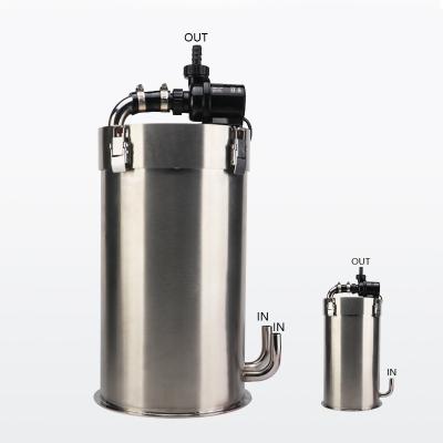 China Viable Logo Aquarium OEM 304 Stainless Steel Canister External Filter For Aquarium Fish Tank External Canister Filter for sale