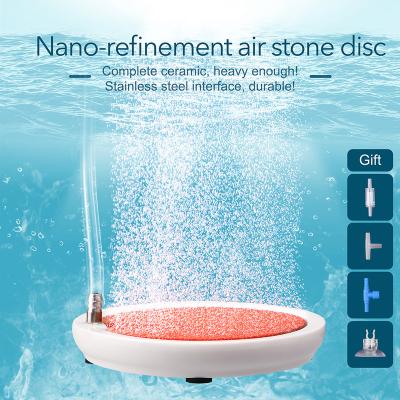 China Sustainable Fine Air Bubbles Oxygen Air Diffuser Stone Disc for sale