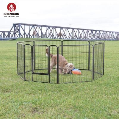 China Sustainable Heavy Duty Outdoor Pet Playpen Large Exercise RV Play Yard And Indoor Puppy Kennel Cage for sale