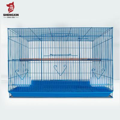 China Wholesale High Quality Breathable Folding Bird Cages Metal Breeding Large Bird Cages for sale