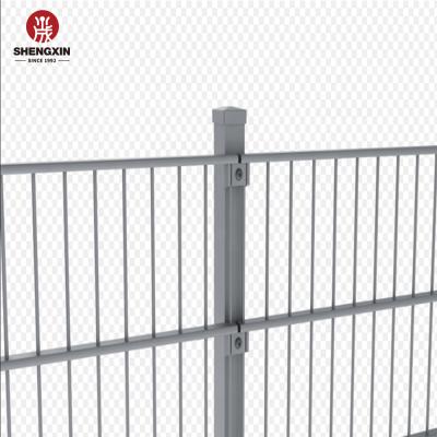 China Easily Assembled Double Rod Privacy Wire Mesh Fence With Best Quality for sale