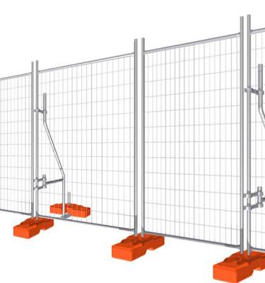 China Easily Assembled Temporary Portable Fence Mesh Racks for sale