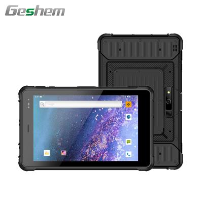 China Waterproof 8 Inch Nfc Rfid Reader Handheld Android Industrial Rugged Tablet PC for sale