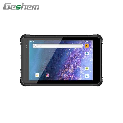 China Waterproof 8 Inch Screen 1000 Inch Sunlight Barcode 1D 2D Scan Function Handheld Bright Readable Industrial Rugged Android Tablet PC for sale