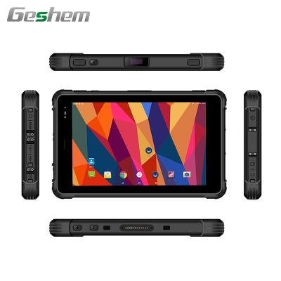 China Waterproof 8 Nits Rugged Sunlight Handheld Ip67 Nfc Rfid 1000 Inch Tablet PC Android 4G LTE GPS Readable Waterproof Reader Fingerprint for sale