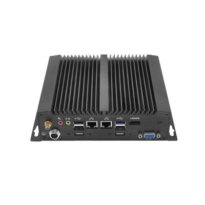 China Industrial Application J1900 3855U 3865U I3 I5 I7 Windows Linux Embedded OS Mini Box PC PC Fanless Computer for sale