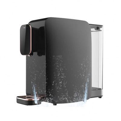 China 2021 New Arrival Personal Portable Wholesale Hot Selling USB Black Intelligent Electric RO Water Purifier Hot Water Purifier for sale