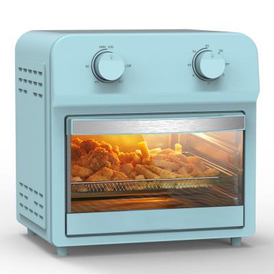 China A big fan on top+ style maker timer setting oil-free temperatures the 2021 new delicious 240 degree food air fryer toaster oven for sale