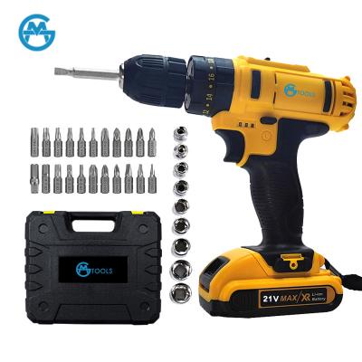 China Household GMTOOLS 21V 36V 48V Cordless Electric Screwdriver Power Machine Tool Mini Square Drills Power Screw Drivers for sale