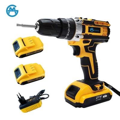 China Household GMTOOLS bosch cordless drill electric hammer driver cordless drill for sale