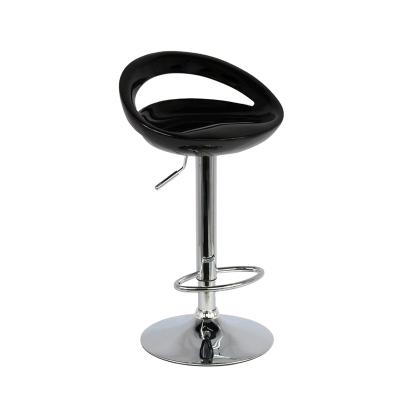 China Crescent Shape Traditional ABS Plastic Swivel (AFRA) Adjustable Bar Stool by Leopard for sale