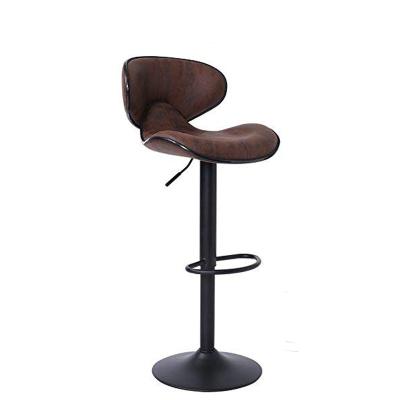 China Traditional Fabric (ALPHONSE-B) Height Swivel Barstool Chairs With Back for sale