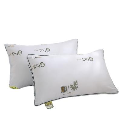 China Anti-static bed pillow for sleep wormwood pillow polyester fiber Chinese argy tradition hot for sale