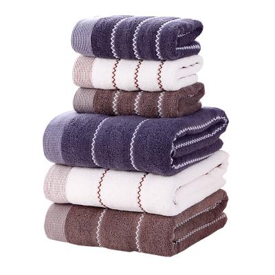 China Manufacturers Direct Selling Child Safe Cotton Towels Customized Logo Group Gifts Towel Hot Man Face Towel for sale