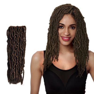 China Free Sample 100% Rebecca Wholesale Nature Fashion Ombre Hair U-tip Faux Locs Hair Synthetic Braiding Hair Bundles for sale