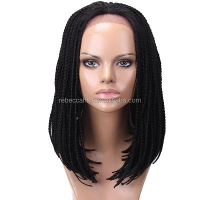 China Braid Front Lace Wig For Sale Color Women Front Lace Wig Henan Rebecca Braid New Long for sale