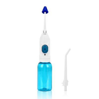 China Manual Portable Cordless Pressure Oral Irrigators Waterpick Teeth Whitening Machine Dental Water Flosser for sale