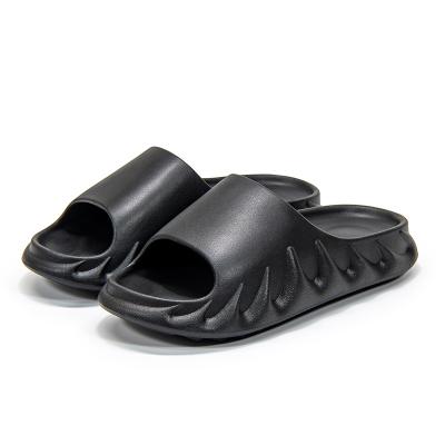 China Light Weight 4cm Thick Unique Slippers Custom Designers Simply Color Non-Slip Outdoor Bedroom Slides Sandals For Women Men for sale