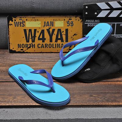 China Cheap simple lightweight summer beach flip flops slippers for men for sale