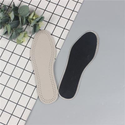 China High Quality Light Weight Cow Leather+Latex Adult Latex Shoes Insole for sale