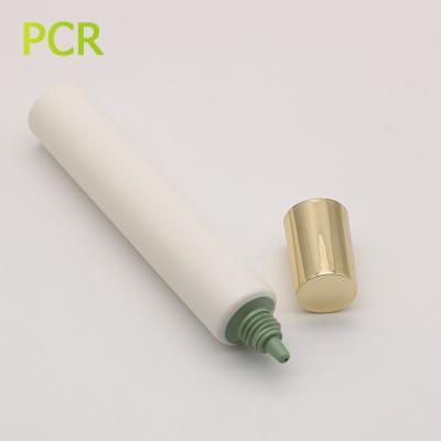 China Color Eco-Friendly 100%Pcr Pe Squeeze Tube Eco-Friendly Biodegradable Plastic Collapsible Packaging With Flip Top Lid for sale