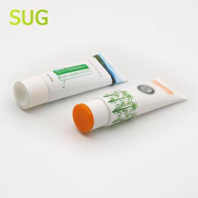 China Factory Wholesale Eco-Friendly Empty Plastic Cosmetic Soft Tube Biobased Squeeze Tubes Sugar Cane Eco-friendly For Hand Cream Face Wash for sale