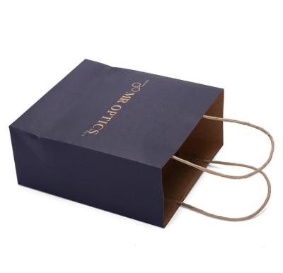 China Customized Recyclable Cheap Kraft Paper Bag For Clothing Package for sale