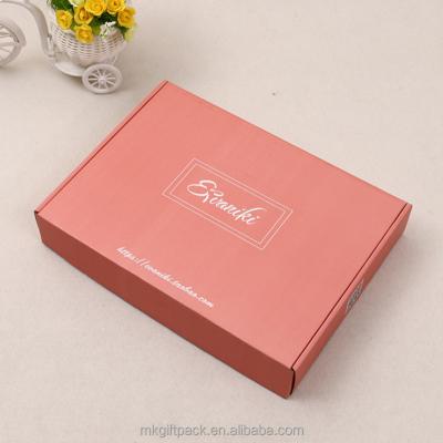 China Recyclable Bonsai Tree Trimmer Tools Package Candy Pink Color Corrugated Mailling Paper Box for sale