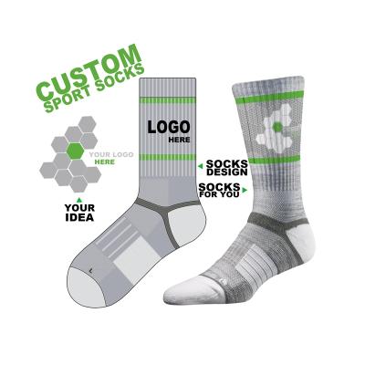 China Fiscal 104 Antibacterial OEM Designer Made Your Own Sport Socks Custom Sock Bicycle Custom Logo Cycle Socks for sale