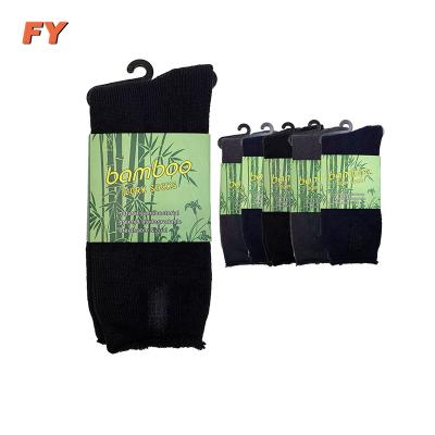 China FY-N809 Thick Antibacterial Socks 100% Cotton Fiber Bamboo Organic Socks for sale