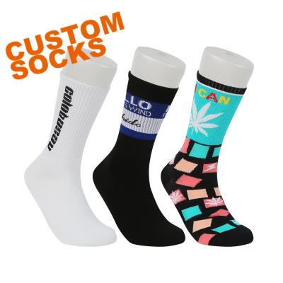 China Custom Logo Basketball (Fiscal Year) Socks Custom Elite Antibacterial Socks for sale