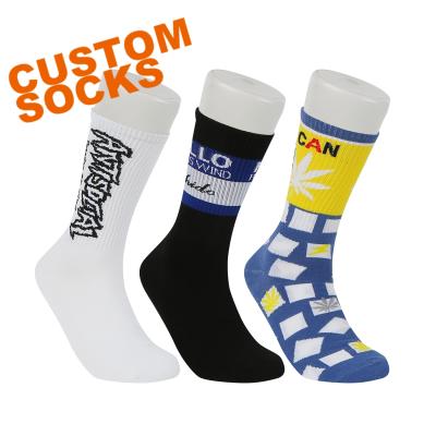 China Antibacterial Custom Gym Socks Custom Logo (Fiscal Year) Basketball Socks Elite Elite for sale