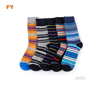 China ZJFY- E473 Antibacterial Mens Funny Dress Socks Latest Designs Men's Dress Socks Fashion Dress Socks Men for sale