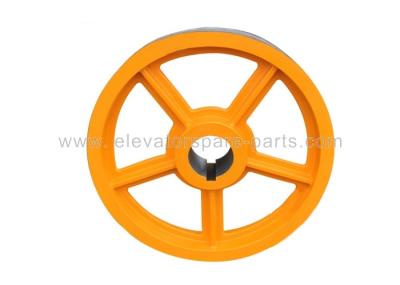 China Durable Elevator Pulley / Traction Wheel 514*6*12mm For Hitachi Elevator Parts for sale