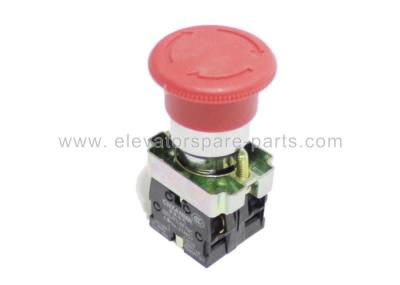 China Red Button Elevator Emergency Stop Switch ZB2-BE102C For Elevator Spare Parts for sale