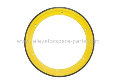 China XIZI OTIS Escalator Friction Wheel 587*433*30 Drive Pulley Cast Iron Material  W250/W163 Type for sale