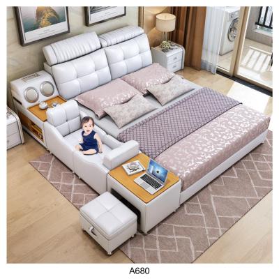 China Modern Modern Bed Frame Furniture Bedroom Set King Size Room Furniture Bedroom Beds for sale